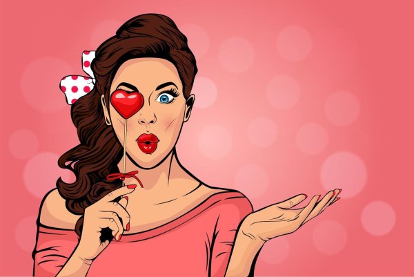 Реклама в стиле поп арт