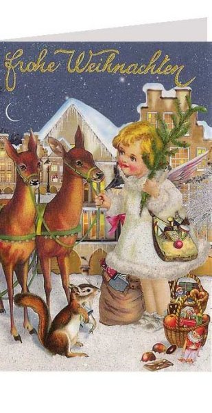 Открытки с Рождеством на немецком языке