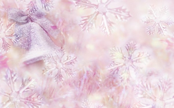 Нежный новогодний фон