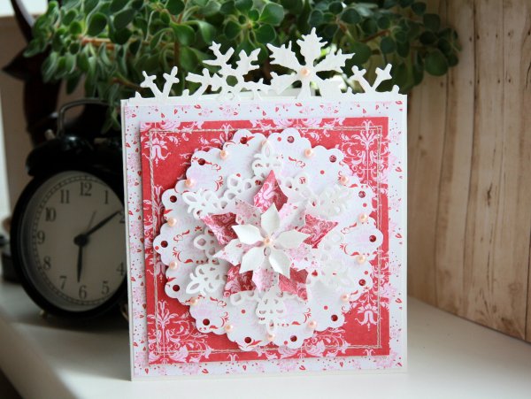 Новогодняя открытка своими руками