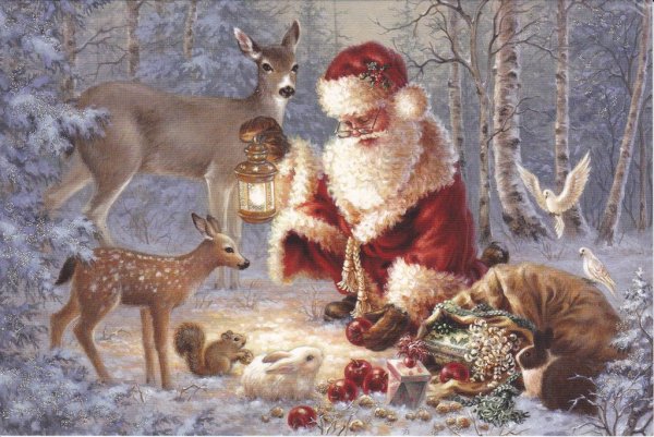 Дона Гелсингер картины Рождество