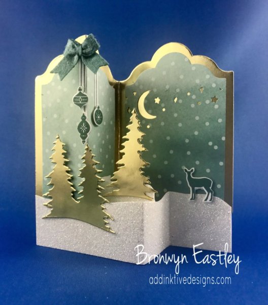 Объемная Новогодняя открытка