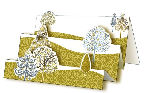 Раскладная открытка