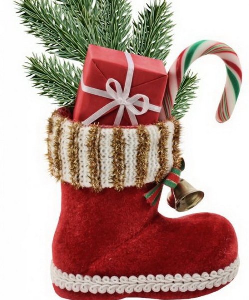 Новогодний носок для подарков