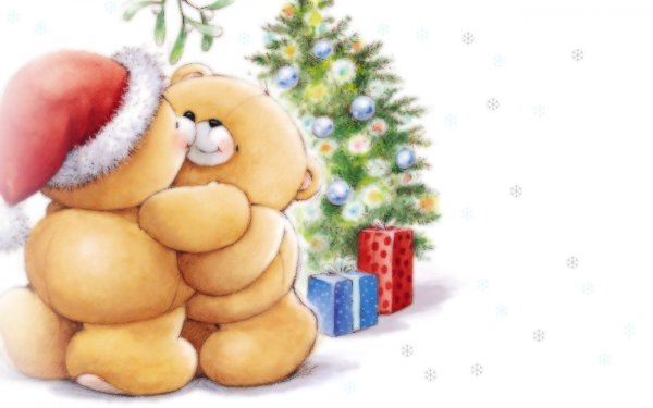 Мишки френдс Форевер Рождество