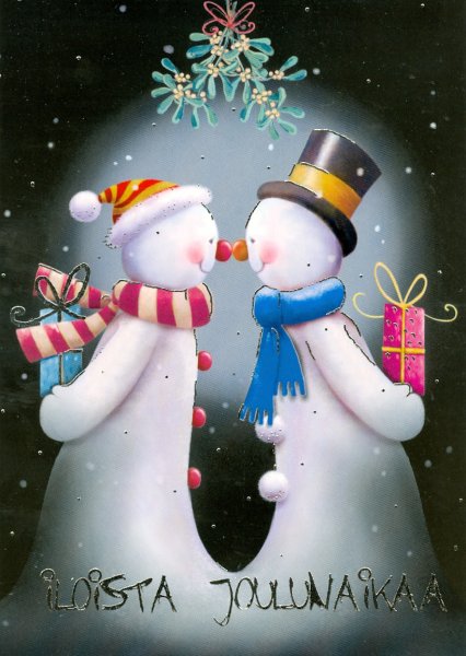 Влюбленный Снеговик