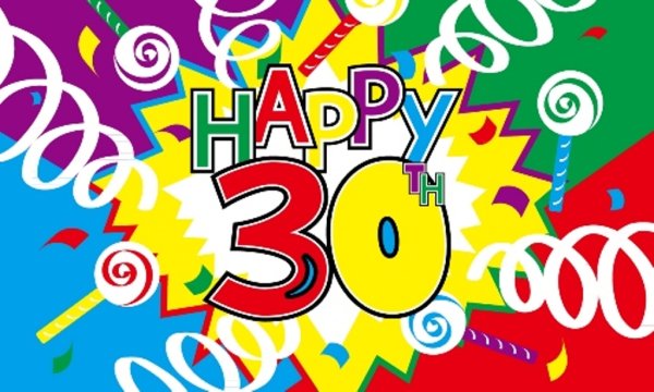 С днём рождения 30 лет