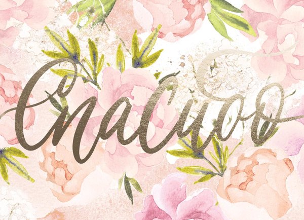 Благодарю стильные