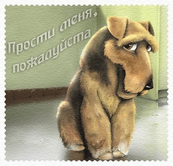 Открытки с извинениями любимому