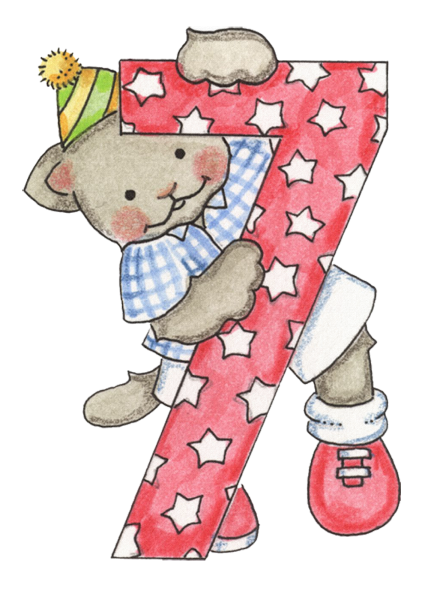 Открытка 7 месяцев малышу