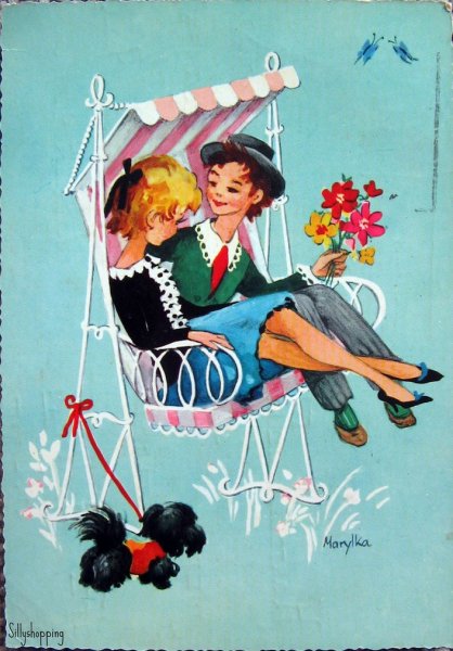 Открытки шестидесятых годов