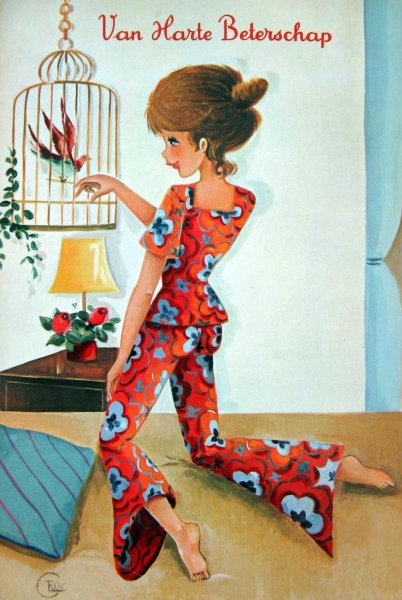 Открытки шестидесятых годов