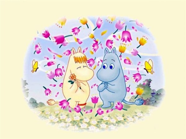 Цветы Муми троллей
