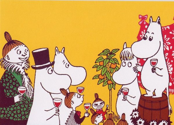 Туве Янссон Муми Тролль и день рождения