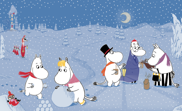 Туве Янссон Муми-Тролль и первый снег