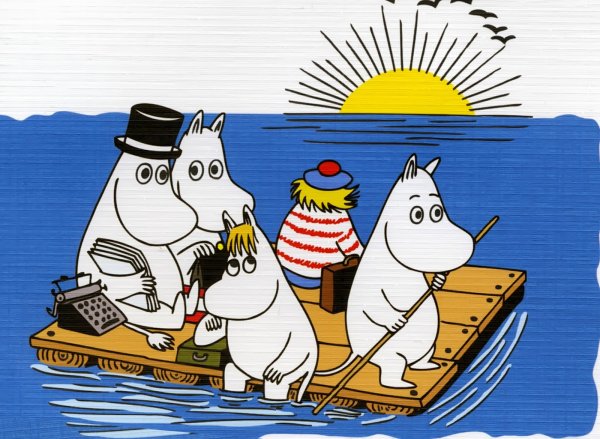 Мумий Тролль Туве Янссон наводнение