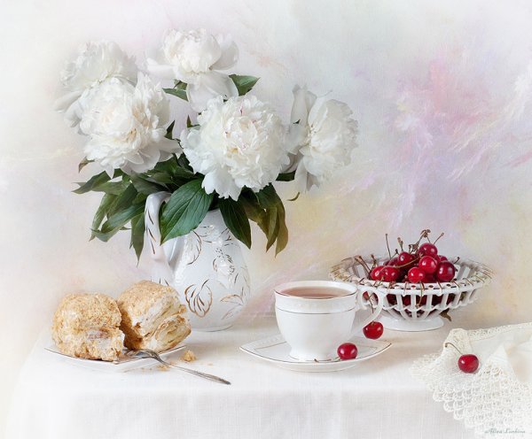 Доброе утро пионы