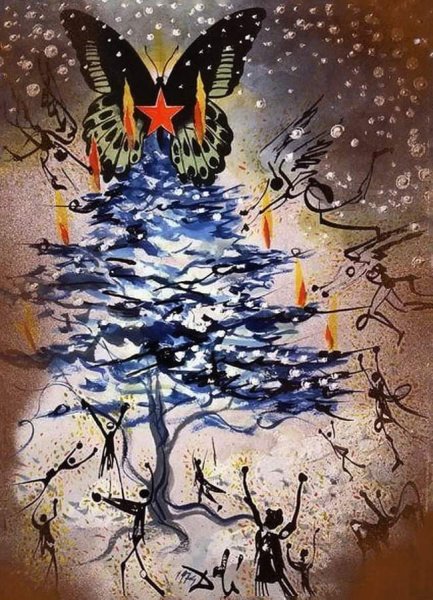 Сальвадор дали Рождество