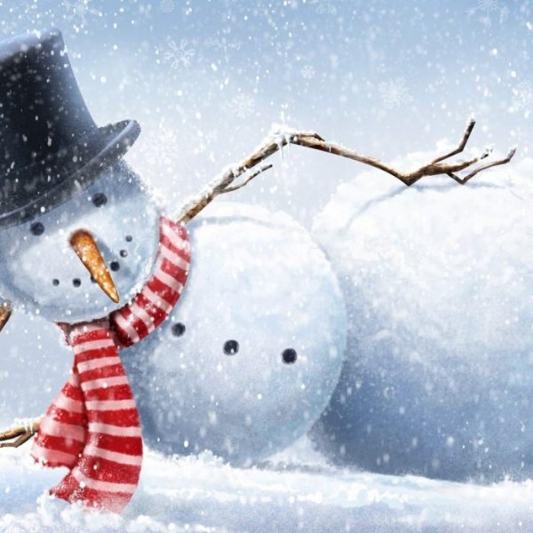 Новогодняя обложка для фейсбука