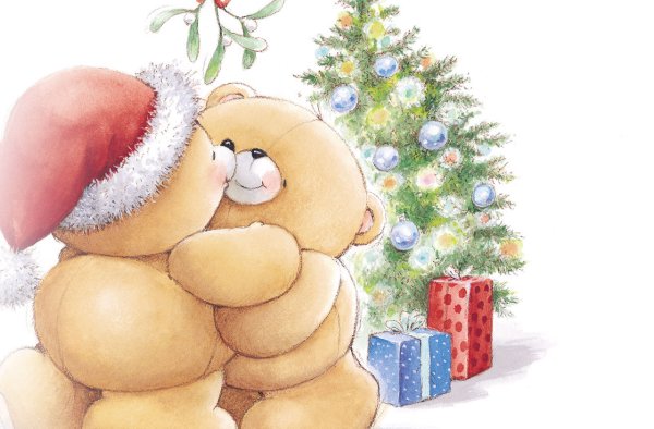 Мишки френдс Форевер Рождество