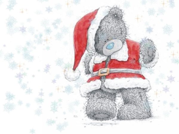 Новогодний Тедди