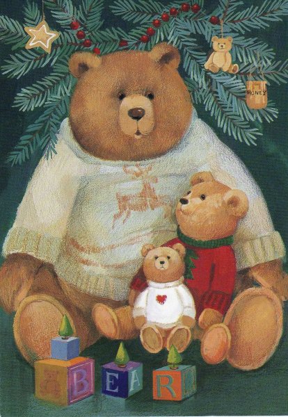 Новогодний медведь