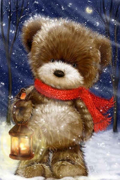 Новогодние мишки