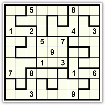 Фигурные судоку