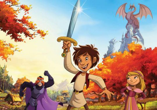 Мультик Храбрый рыцарь