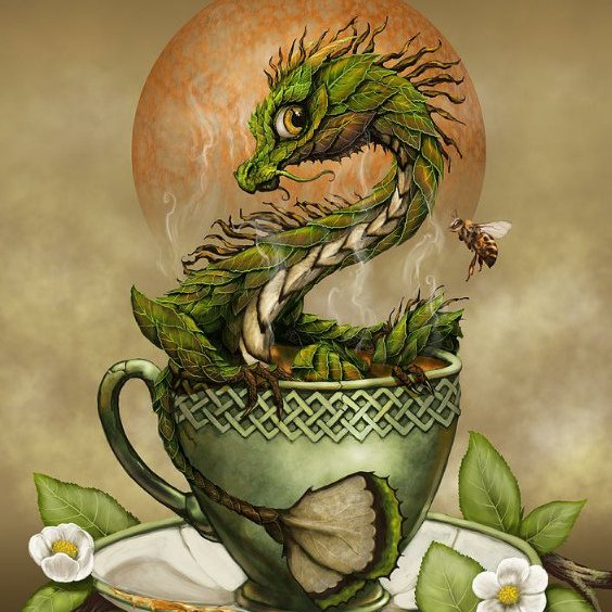 Плакаты День чайных драконов (57 фото)