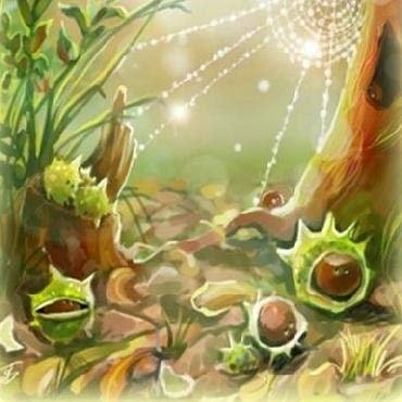 День поиска каштанов 3 октября открытки