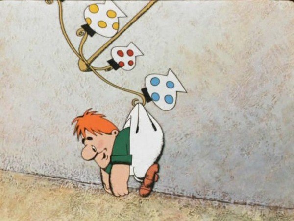 Малыш и Карлсон люстра