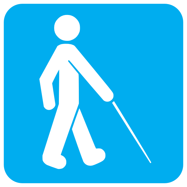 Международный день белой трости логотип