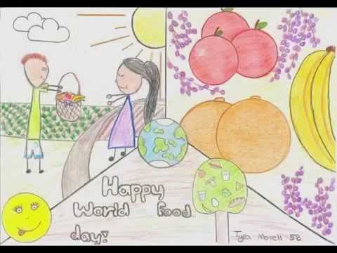 Всемирный день продовольствия рисунки детей