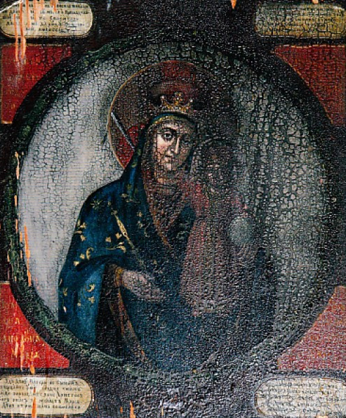 Икона Богородицы трубечевской