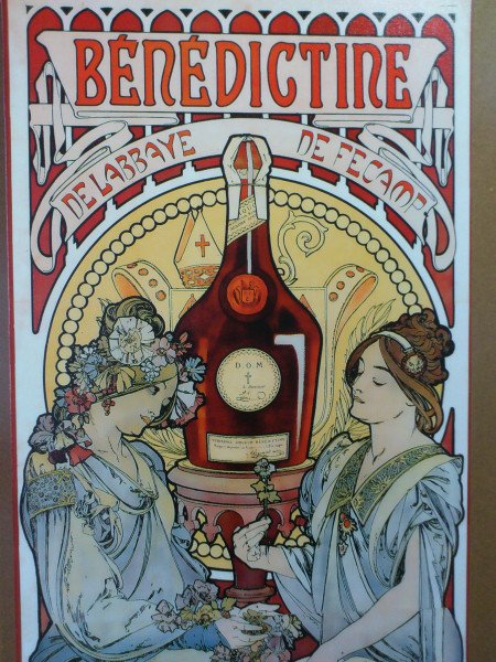 Альфонс Муха реклама мыла Bagnolet