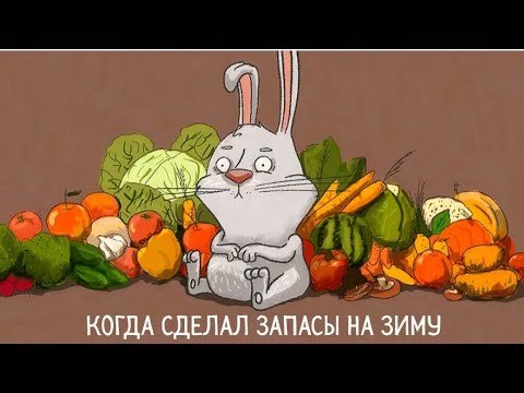 Приколы про заготовки на зиму