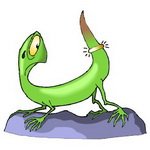 Ящерица анимация