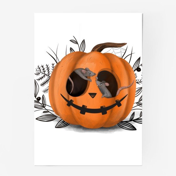 Плакаты День тыквы (50 фото)