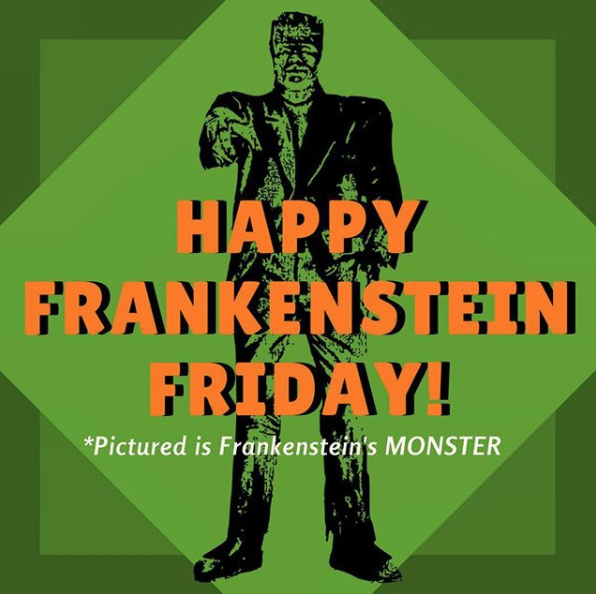 Пятница Франкенштейна праздник картинки