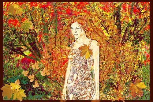 Осенний Мираж картина