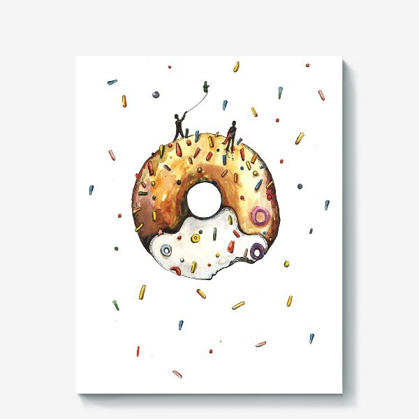 Постер на стену пончики
