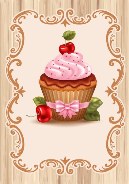 Этикетка для кондитерской