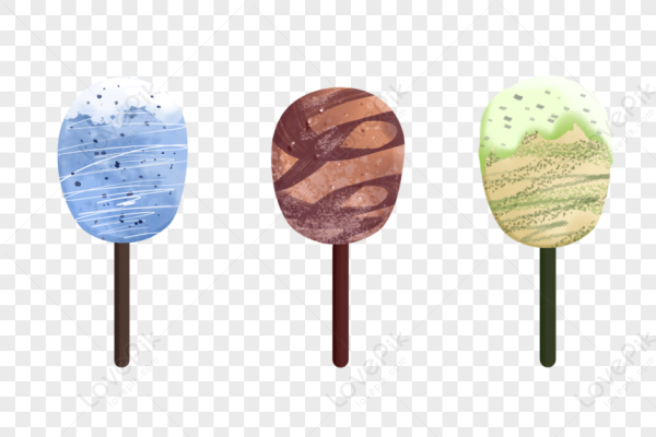 Рисунок мороженое эскимо на прозрачном фоне
