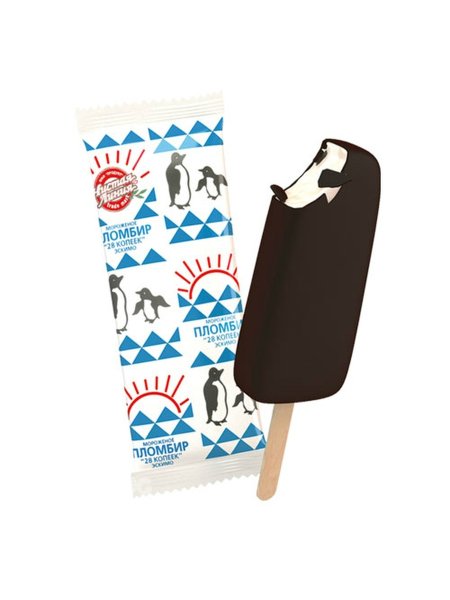 Мороженое пломбир 28 копеек эскимо