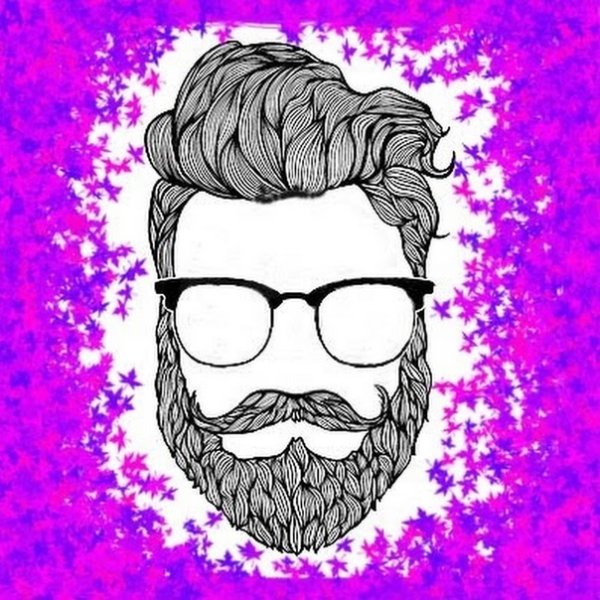 Борода прикольный рисунок