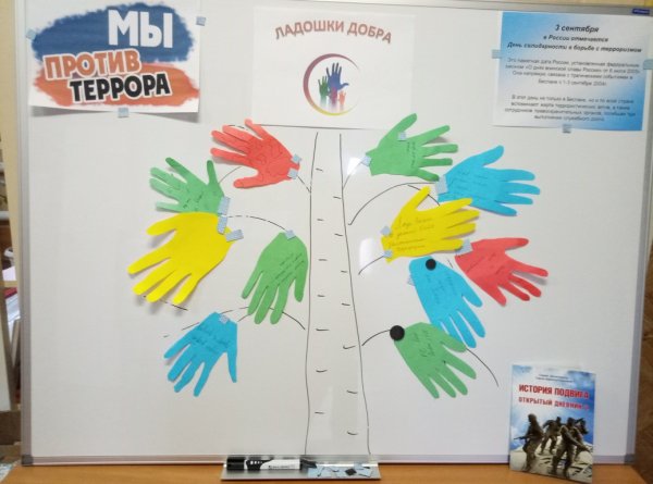 Акция ко Дню солидарности в борьбе с терроризмом