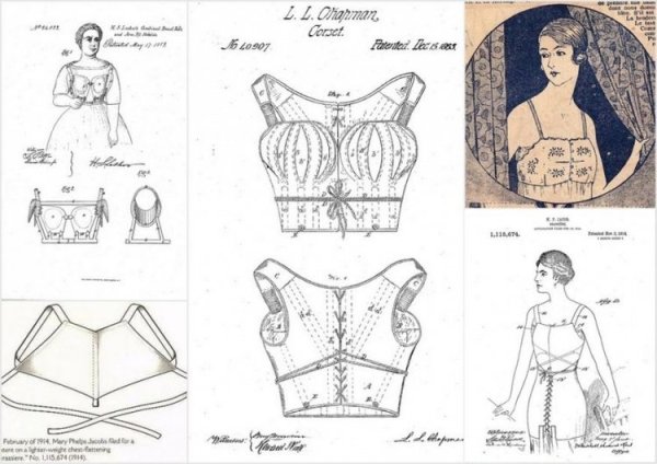 Выкройка Нижнего белья исторического