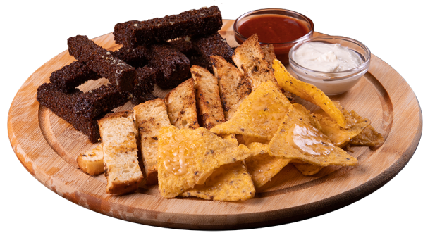 Гренки треугольные