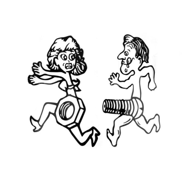 Болт и гайка прикол